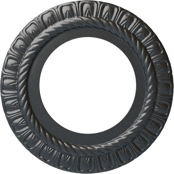Ekena Millwork Claremont Ceiling Medallion (Fits Canopies up to 7"), 10 5/8"OD x 5 3/4"ID x 1/2"P, Pewter CM10CLPES - main